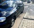 Черный Дэу Ланос, объемом двигателя 1.4 л и пробегом 220 тыс. км за 2400 $, фото 1 на Automoto.ua
