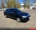 Черный Дэу Ланос, объемом двигателя 15 л и пробегом 62 тыс. км за 3200 $, фото 1 на Automoto.ua