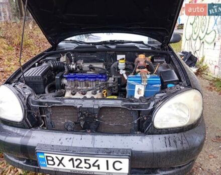 Черный Дэу Ланос, объемом двигателя 1.5 л и пробегом 180 тыс. км за 2300 $, фото 18 на Automoto.ua