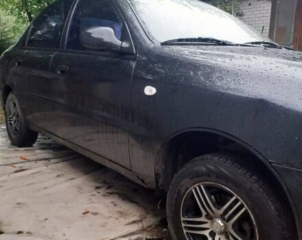 Чорний Деу Ланос, об'ємом двигуна 1.5 л та пробігом 230 тис. км за 2200 $, фото 4 на Automoto.ua
