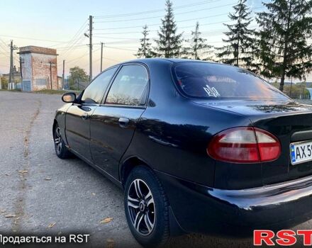 Черный Дэу Ланос, объемом двигателя 1.5 л и пробегом 0 тыс. км за 2150 $, фото 1 на Automoto.ua