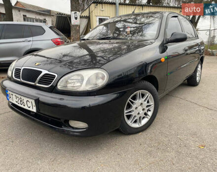 Черный Дэу Ланос, объемом двигателя 1.5 л и пробегом 231 тыс. км за 2900 $, фото 15 на Automoto.ua