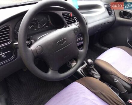 Черный Дэу Ланос, объемом двигателя 1.5 л и пробегом 180 тыс. км за 2300 $, фото 15 на Automoto.ua