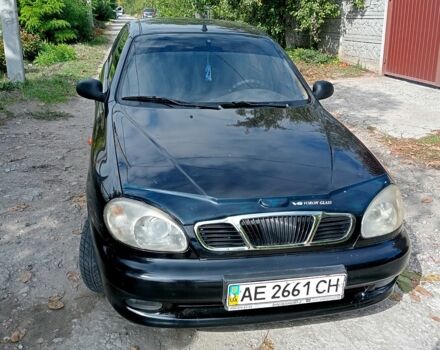Черный Дэу Ланос, объемом двигателя 1.5 л и пробегом 213 тыс. км за 2400 $, фото 4 на Automoto.ua
