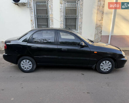 Черный Дэу Ланос, объемом двигателя 1.5 л и пробегом 100 тыс. км за 2900 $, фото 3 на Automoto.ua