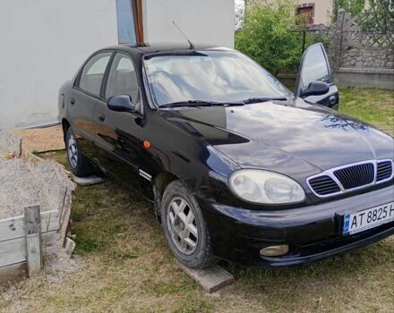 Черный Дэу Ланос, объемом двигателя 1.5 л и пробегом 171 тыс. км за 1600 $, фото 2 на Automoto.ua