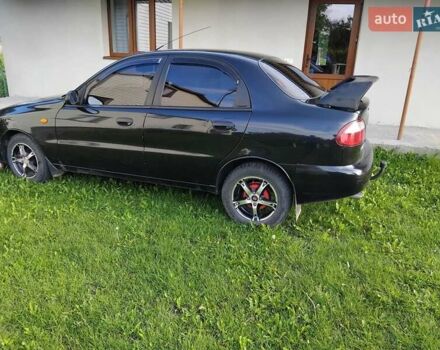 Деу Ланос 2008 у Львові на Automoto.ua Чорний Деу Ланос, об'ємом двигуна 1.4 л та пробігом 70 тис. км за 2500 $, фото 1 на Automoto.ua
