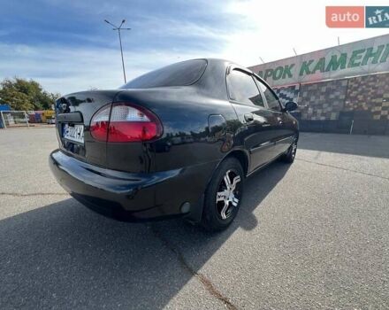 Черный Дэу Ланос, объемом двигателя 1.6 л и пробегом 137 тыс. км за 3600 $, фото 1 на Automoto.ua