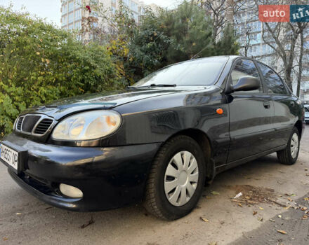 Черный Дэу Ланос, объемом двигателя 1.5 л и пробегом 100 тыс. км за 2900 $, фото 9 на Automoto.ua