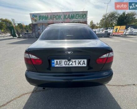 Черный Дэу Ланос, объемом двигателя 1.6 л и пробегом 137 тыс. км за 3600 $, фото 7 на Automoto.ua