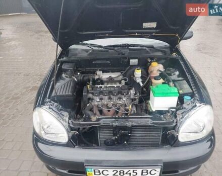 Черный Дэу Ланос, объемом двигателя 1.5 л и пробегом 185 тыс. км за 2100 $, фото 5 на Automoto.ua