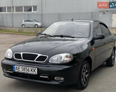 Чорний Деу Ланос, об'ємом двигуна 1.4 л та пробігом 63 тис. км за 3900 $, фото 4 на Automoto.ua
