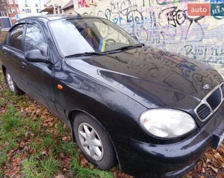 Черный Дэу Ланос, объемом двигателя 1.5 л и пробегом 180 тыс. км за 2300 $, фото 23 на Automoto.ua