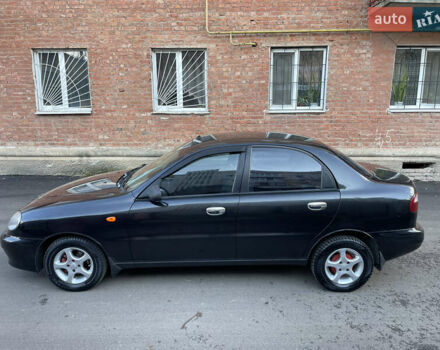 Черный Дэу Ланос, объемом двигателя 1.4 л и пробегом 233 тыс. км за 2500 $, фото 6 на Automoto.ua