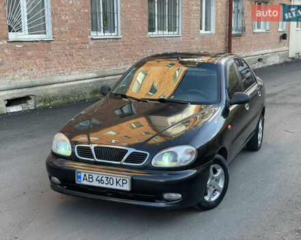 Черный Дэу Ланос, объемом двигателя 1.4 л и пробегом 233 тыс. км за 2500 $, фото 1 на Automoto.ua