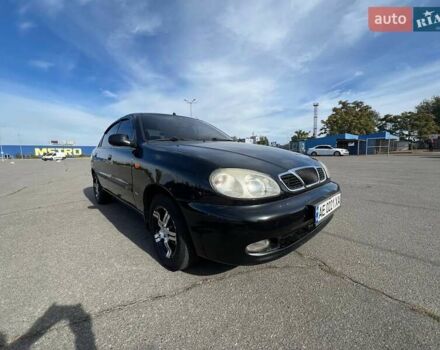 Черный Дэу Ланос, объемом двигателя 1.6 л и пробегом 137 тыс. км за 3600 $, фото 2 на Automoto.ua