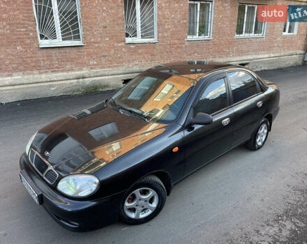 Черный Дэу Ланос, объемом двигателя 1.4 л и пробегом 233 тыс. км за 2500 $, фото 13 на Automoto.ua