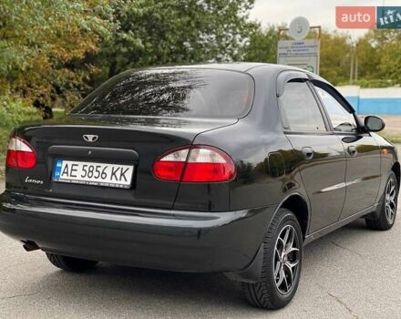 Чорний Деу Ланос, об'ємом двигуна 1.4 л та пробігом 63 тис. км за 3900 $, фото 7 на Automoto.ua