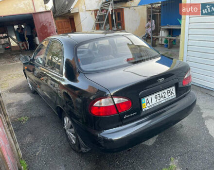 Чорний Деу Ланос, об'ємом двигуна 1.5 л та пробігом 100 тис. км за 3000 $, фото 5 на Automoto.ua