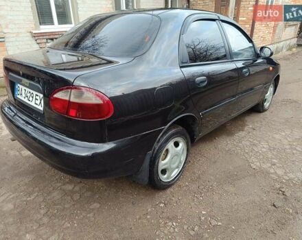 Черный Дэу Ланос, объемом двигателя 1.5 л и пробегом 200 тыс. км за 2100 $, фото 4 на Automoto.ua