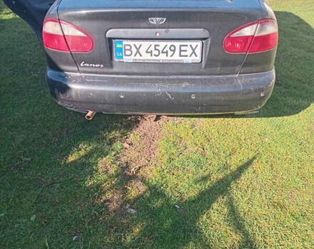 Чорний Деу Ланос, об'ємом двигуна 1.5 л та пробігом 136 тис. км за 2250 $, фото 3 на Automoto.ua