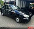 Черный Дэу Ланос, объемом двигателя 1.6 л и пробегом 120 тыс. км за 3000 $, фото 1 на Automoto.ua