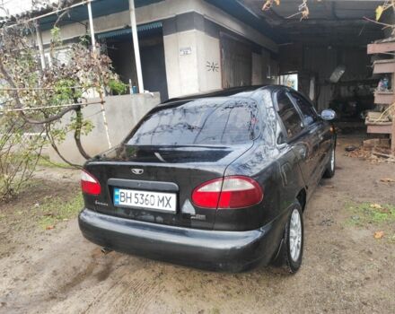 Черный Дэу Ланос, объемом двигателя 1.5 л и пробегом 130 тыс. км за 2700 $, фото 3 на Automoto.ua