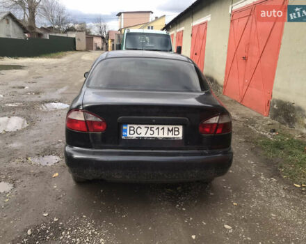 Черный Дэу Ланос, объемом двигателя 1.5 л и пробегом 150 тыс. км за 950 $, фото 3 на Automoto.ua