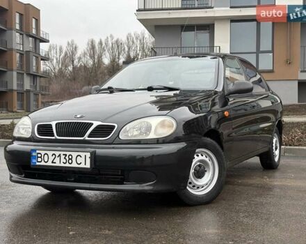 Черный Дэу Ланос, объемом двигателя 1.5 л и пробегом 128 тыс. км за 2999 $, фото 2 на Automoto.ua