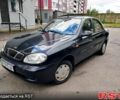 Черный Дэу Ланос, объемом двигателя 1.4 л и пробегом 200 тыс. км за 1950 $, фото 1 на Automoto.ua