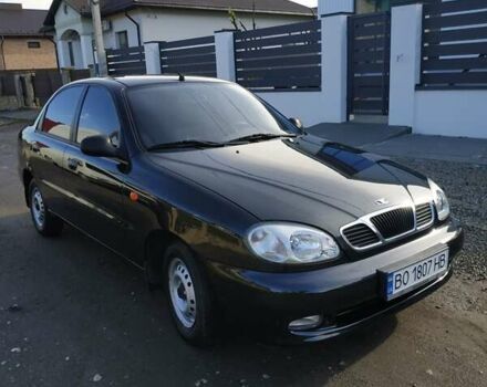 Чорний Деу Ланос, об'ємом двигуна 1.5 л та пробігом 37 тис. км за 3950 $, фото 4 на Automoto.ua