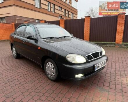 Черный Дэу Ланос, объемом двигателя 1.5 л и пробегом 225 тыс. км за 2999 $, фото 6 на Automoto.ua