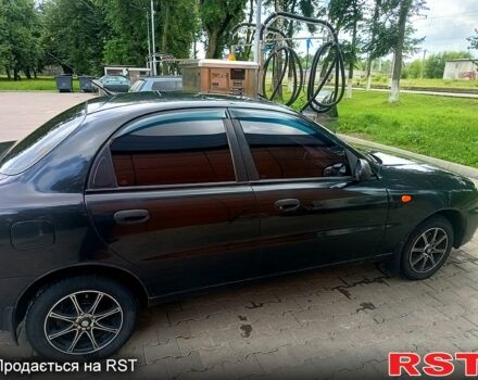 Черный Дэу Ланос, объемом двигателя 1.5 л и пробегом 173 тыс. км за 3200 $, фото 1 на Automoto.ua