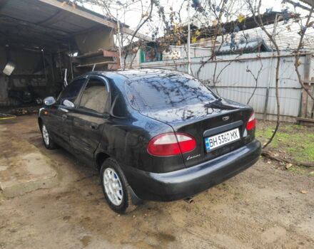 Черный Дэу Ланос, объемом двигателя 1.5 л и пробегом 130 тыс. км за 2700 $, фото 4 на Automoto.ua