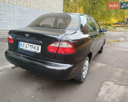 Черный Дэу Ланос, объемом двигателя 1.5 л и пробегом 350 тыс. км за 1800 $, фото 3 на Automoto.ua