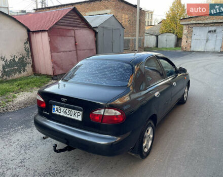 Черный Дэу Ланос, объемом двигателя 1.4 л и пробегом 233 тыс. км за 2500 $, фото 12 на Automoto.ua