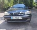 Черный Дэу Ланос, объемом двигателя 1.4 л и пробегом 198 тыс. км за 2098 $, фото 1 на Automoto.ua
