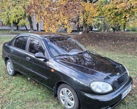 Чорний Деу Ланос, об'ємом двигуна 1.5 л та пробігом 219 тис. км за 1900 $, фото 2 на Automoto.ua