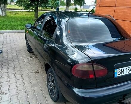 Черный Дэу Ланос, объемом двигателя 1.5 л и пробегом 173 тыс. км за 3200 $, фото 2 на Automoto.ua