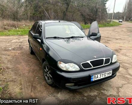 Чорний Деу Ланос, об'ємом двигуна 1.5 л та пробігом 255 тис. км за 2800 $, фото 1 на Automoto.ua