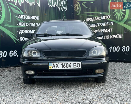 Черный Дэу Ланос, объемом двигателя 1.5 л и пробегом 209 тыс. км за 2400 $, фото 3 на Automoto.ua