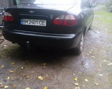 Черный Дэу Ланос, объемом двигателя 1.5 л и пробегом 197 тыс. км за 2300 $, фото 5 на Automoto.ua