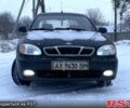Черный Дэу Ланос, объемом двигателя 1.5 л и пробегом 350 тыс. км за 2300 $, фото 1 на Automoto.ua