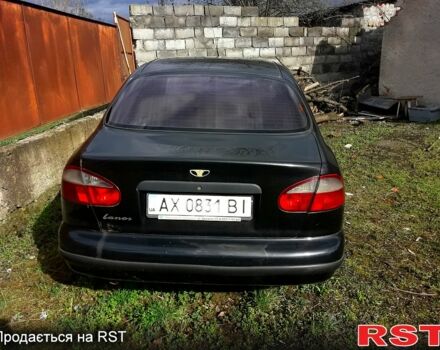 Черный Дэу Ланос, объемом двигателя 1.5 л и пробегом 0 тыс. км за 600 $, фото 1 на Automoto.ua