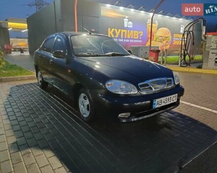 Чорний Деу Ланос, об'ємом двигуна 1.5 л та пробігом 147 тис. км за 2350 $, фото 1 на Automoto.ua