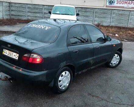 Черный Дэу Ланос, объемом двигателя 1.5 л и пробегом 450 тыс. км за 1750 $, фото 7 на Automoto.ua