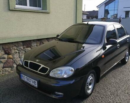 Черный Дэу Ланос, объемом двигателя 1.5 л и пробегом 37 тыс. км за 3950 $, фото 8 на Automoto.ua