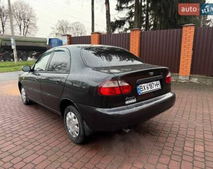 Черный Дэу Ланос, объемом двигателя 1.5 л и пробегом 225 тыс. км за 2999 $, фото 2 на Automoto.ua