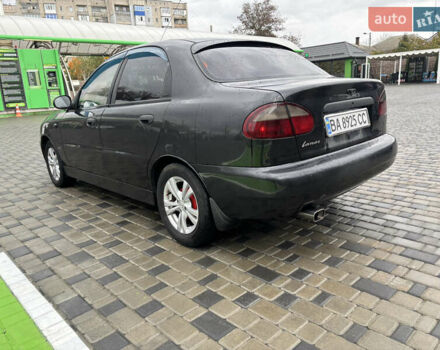 Черный Дэу Ланос, объемом двигателя 1.6 л и пробегом 270 тыс. км за 2900 $, фото 11 на Automoto.ua