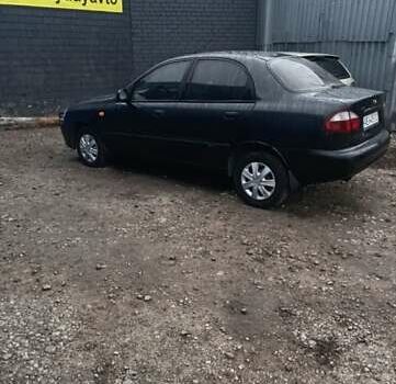 Чорний Деу Ланос, об'ємом двигуна 1.5 л та пробігом 190 тис. км за 2500 $, фото 7 на Automoto.ua